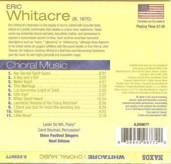 CD Eric Whitacre: Choral Music 307920