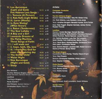 CD Eric Whitacre: Light & Gold 20389