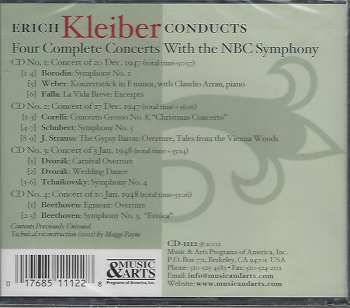 4CD Erich Kleiber: Erich Kleiber Conducts Four Complete Concerts With The NBC Symphony 298188