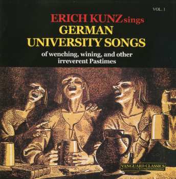 CD Erich Kunz: German University Songs Vol. 1