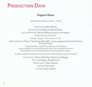 CD Erich Kunzel: The Great Fantasy-Adventure Album 176752