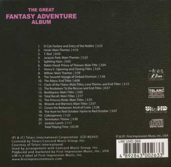 CD Erich Kunzel: The Great Fantasy-Adventure Album 176752