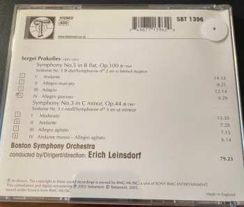 CD Erich Leinsdorf: Prokofiev Symphonies Nos 5 & 3 294520