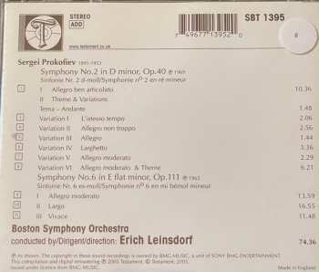 CD Erich Leinsdorf: Symphonies  Nos 2 & 6 326933