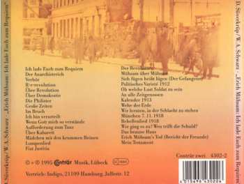 CD Erich Mühsam: Erich Mühsam: Ich Lade Euch Zum Requiem 346306