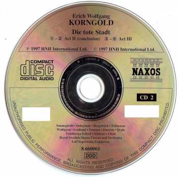 2CD Erich Wolfgang Korngold: Die Tote Stadt 314240