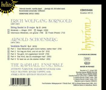 CD Erich Wolfgang Korngold: Korngold: String Sextet; Schoenberg: Verklärte Nacht 358202