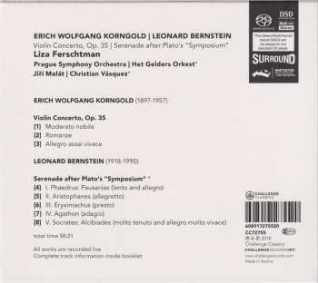 SACD Erich Wolfgang Korngold: Violin Concerto, Op. 35 | Serenade After Plato's "Symposium" 469580