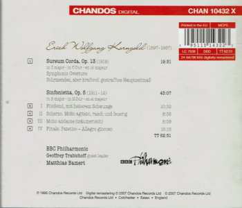 CD Erich Wolfgang Korngold: Sursum Corda / Sinfonietta 299605