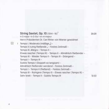 CD Erich Wolfgang Korngold: Violin Concerto / String Sextet 294307