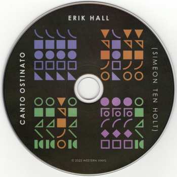 CD Erik Hall: Canto Ostinato (Simeon Ten Holt) 427555