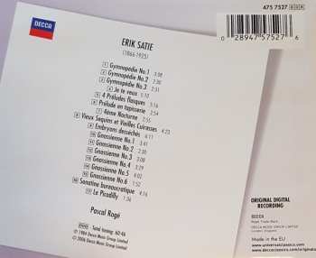 CD Erik Satie: 3 Gymnopédies & Other Piano Works 45294