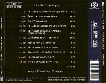 SACD Erik Satie: Piano Music, Vol. 2 113989