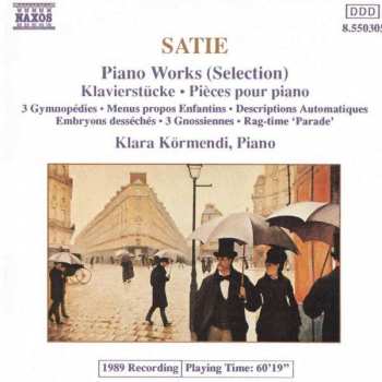 Album Erik Satie: Piano Works (Selection)