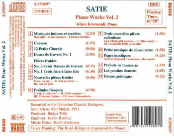 CD Erik Satie: Piano Works Vol. 2 325936