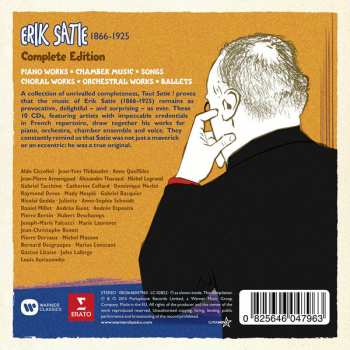 10CD/Box Set Erik Satie: Tout Satie! - Erik Satie Complete Edition 49505