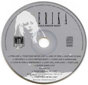 CD Erika Norberg: Cold Winter Night 452977