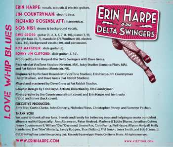CD Erin Harpe And The Delta Swingers: Love Whip Blues 465133