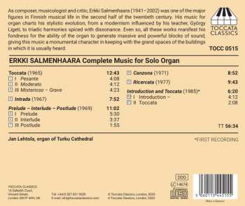 CD Erkki Salmenhaara: Complete Music For Solo Organ 338125