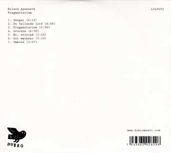 CD Erlend Apneseth: Fragmentarium 437623