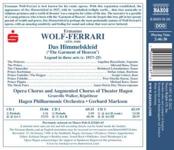 3CD Ermanno Wolf-Ferrari: Das Himmelskleid 488688