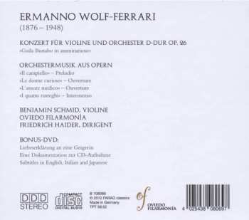 CD Ermanno Wolf-Ferrari: Wolf-Ferrari Violinkonzert 147382