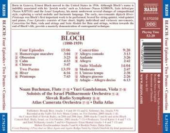 CD Ernest Bloch: Four Episodes / Two Poems / Concertino / Suite Modale 284993