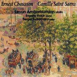 Ernest Chausson: Konzert Für Klavier, Violine & Streichquart.op.21