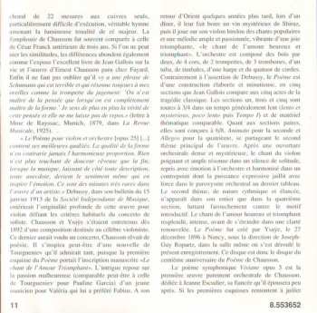 CD Ernest Chausson: Symphony In B Flat Major • Poème • Viviane 299563