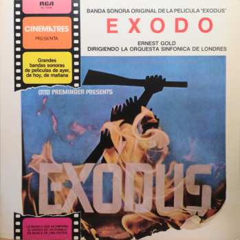 LP Ernest Gold: Exodo (Banda Sonora Original De La Pelicula "Exodus")