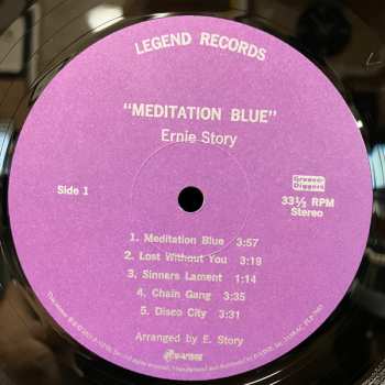 LP Ernie Story: Meditation Blue LTD 482454