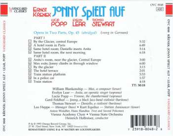 CD Ernst Krenek: Jonny Spielt Auf