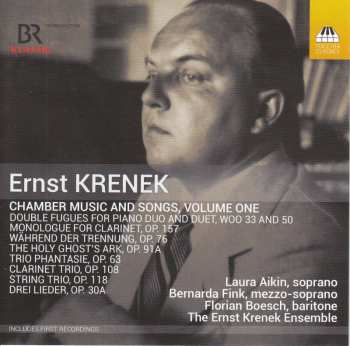 CD Ernst Krenek: Chamber Music And Songs, Volume One 541344