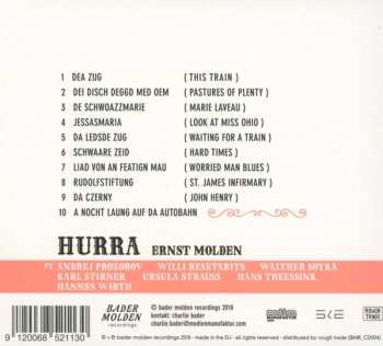 CD Ernst Molden: Hurra DIGI 148657