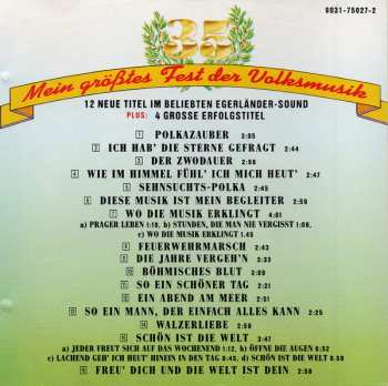 CD Ernst Mosch Und Seine Original Egerländer Musikanten: 35 Jahre - Mein Größtes Fest Der Volksmusik