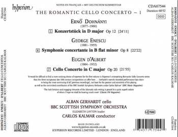 CD Ernst von Dohnányi: Konzertstück In D Major Op 12 / Symphonie Concertante In B Flat Minor Op 8 / Cello Concerto In C Major Op 20 123627