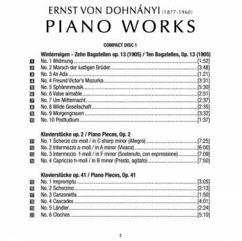 2CD Ernst von Dohnányi: Piano Works 306869