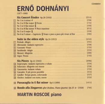 CD Ernst von Dohnányi: The Complete Solo Piano Music (Volume Four) 331292
