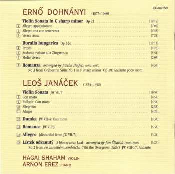 CD Ernst von Dohnányi: Violin Sonatas 318449