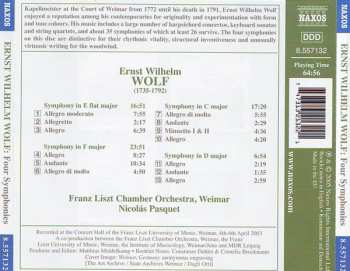 CD Ernst Wilhelm Wolf: Four Symphonies 337709