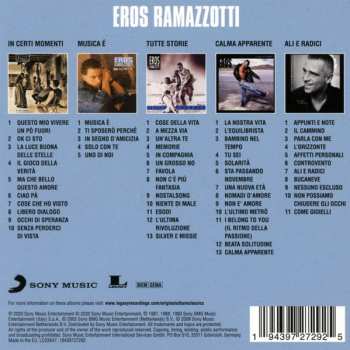 5CD/Box Set Eros Ramazzotti: Original Album Classics 190672
