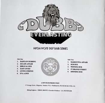 CD Errol Brown: Dubb Everlasting / Dub Expression 96317