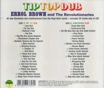 2CD Errol Brown: Tip Top Dub 91464
