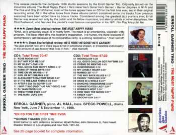 2CD Erroll Garner Trio: The Most Happy Piano (The 1956 Studio Sessions) 425688