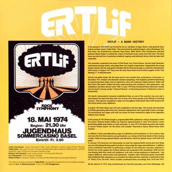 LP Ertlif: Relics From The Past: Unreleased Recordings 1974-1975 303429