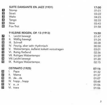 CD Erwin Schulhoff: Piano Works • 3 290839