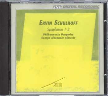 CD Erwin Schulhoff: Symphonies 1 - 3 112561