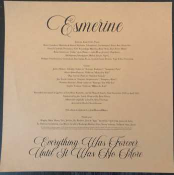LP Esmerine: Everything Was Forever Until It Was No More LTD 474532