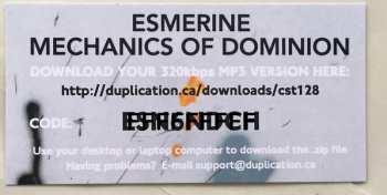 LP Esmerine: Mechanics Of Dominion 84429