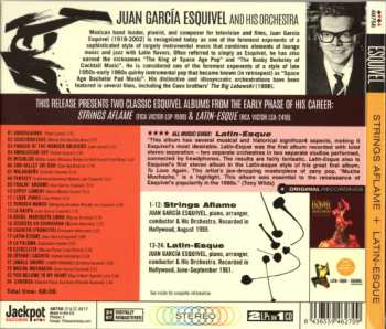 CD Esquivel And His Orchestra: Strings Aflame & Latin-Esque 104539
